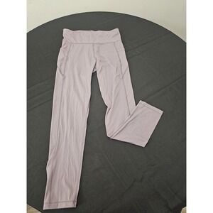 Aeropostale Purple‎ High-Waist Yoga Leggings with Pockets